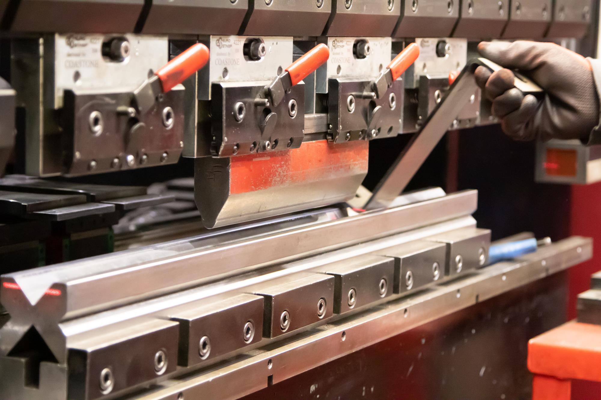 Our CNC and Press Brake processes ensure we produce accurate and consistent formed parts from a wide range of sheet metal thicknesses.​
We have a range of different press machines which enable us to cover a wide range of products, reducing set up time and allowing maximum outputs.